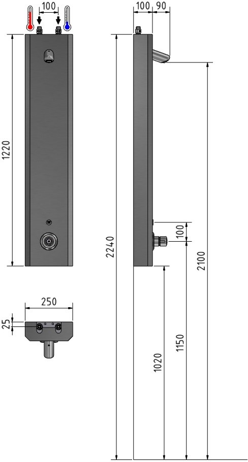 FLAIR 4 SIP BE Avh - 24V DC