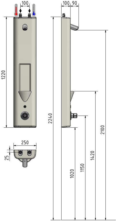 FLAIR 4 SIP BPS Avh - 24V DC